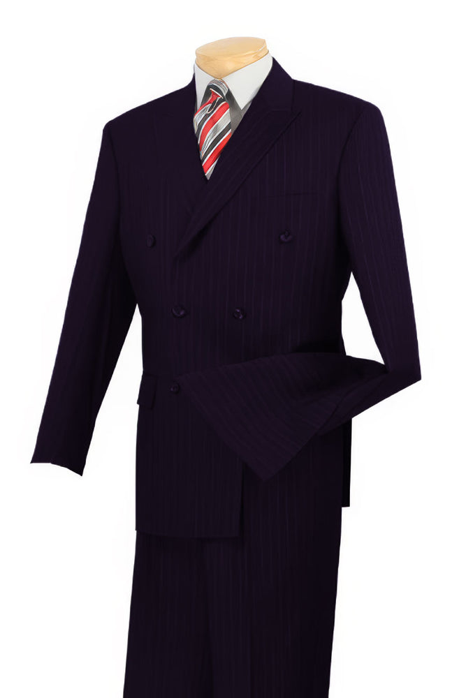 Double Breasted Suit Purple