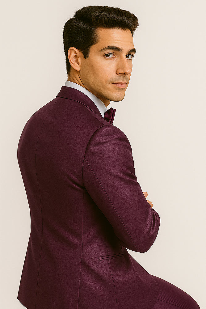 Groomfit-purple-satin-tuxedo-ensemble