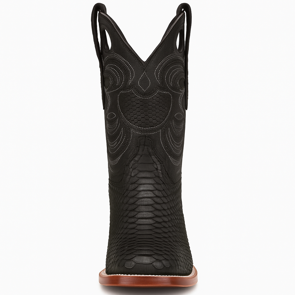 Men's Wild West Python Skin Rodeo Toe Boot 2818G5705