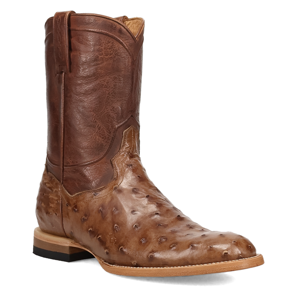 Dan Post Ardor Ostrich Boot - Full Quill Leather