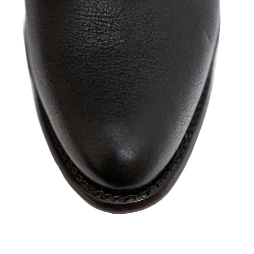Los Altos Men's Toe Roper Boot Belmont Black - Belmont Black