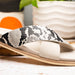Zelli Rena Sueded Goatskin and Embossed Python Leather Slide