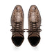 Marco Di Milano Renzo Brown Ostrich Hiker Boots