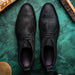 Zelli Rezza Italian Suede Chukka Boot in Black with Vibram Sole