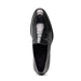 Zelli Roma Hand-Burnished Calfskin Penny Loafers in Black