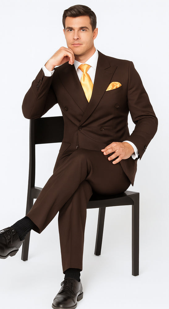 Rossi Man ARTHUR RM2303 Double-Breasted Suit – Formalwear for Men