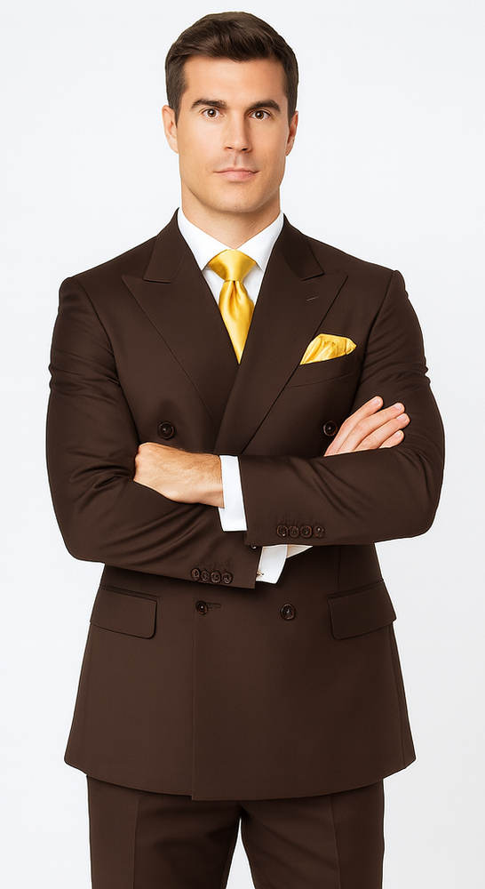 Rossi Man ARTHUR RM2303 Double-Breasted Suit – Formalwear for Men