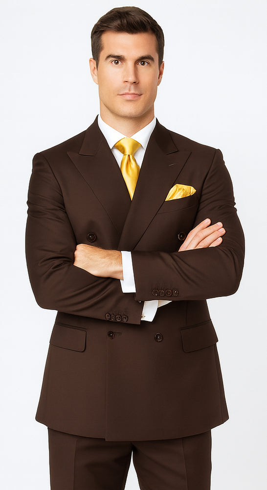 Rossi Man ARTHUR RM2303 Double-Breasted Suit – Formalwear for Men