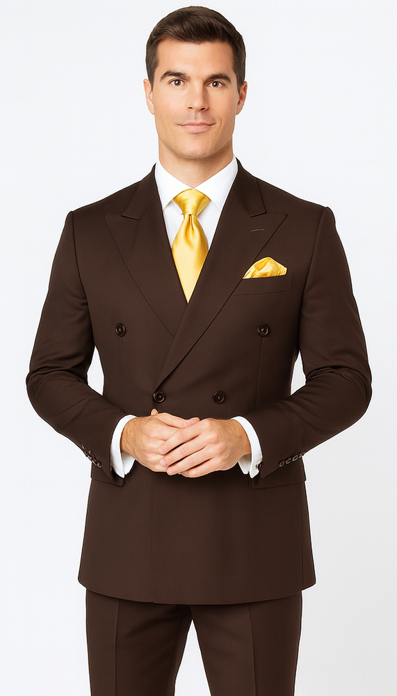 Rossi Man ARTHUR RM2303 Double-Breasted Suit – Formalwear for Men