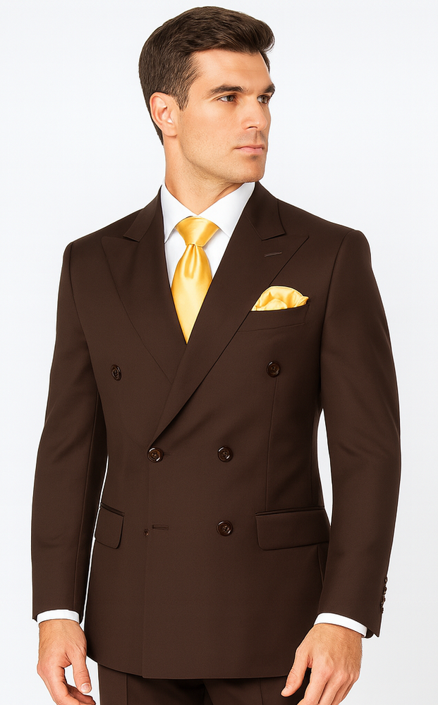 Rossi Man ARTHUR RM2303 Double-Breasted Suit – Formalwear for Men