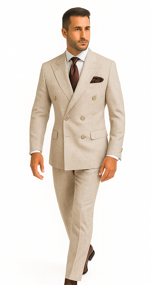 Rossi Man ARTHUR RM2306 Double-Breasted Suit – Modern Classic Men’s Formalwear