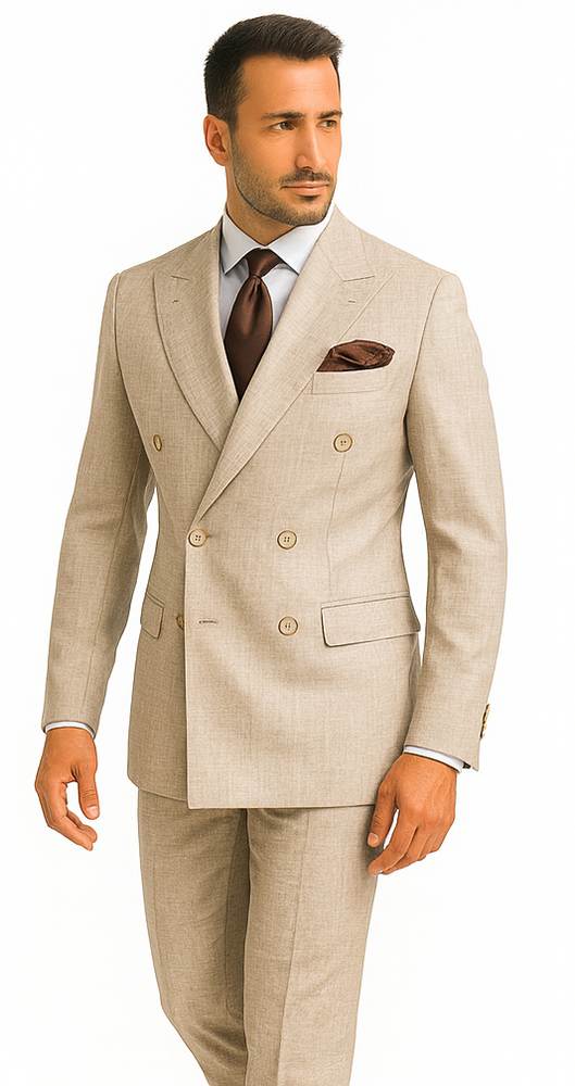 Rossi Man ARTHUR RM2306 Double-Breasted Suit – Modern Classic Men’s Formalwear