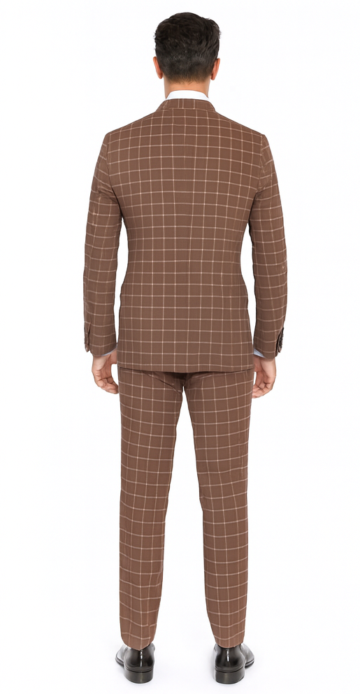 Rossi Man ARTHUR RM2317 Double-Breasted Suit – Men’s Formalwear