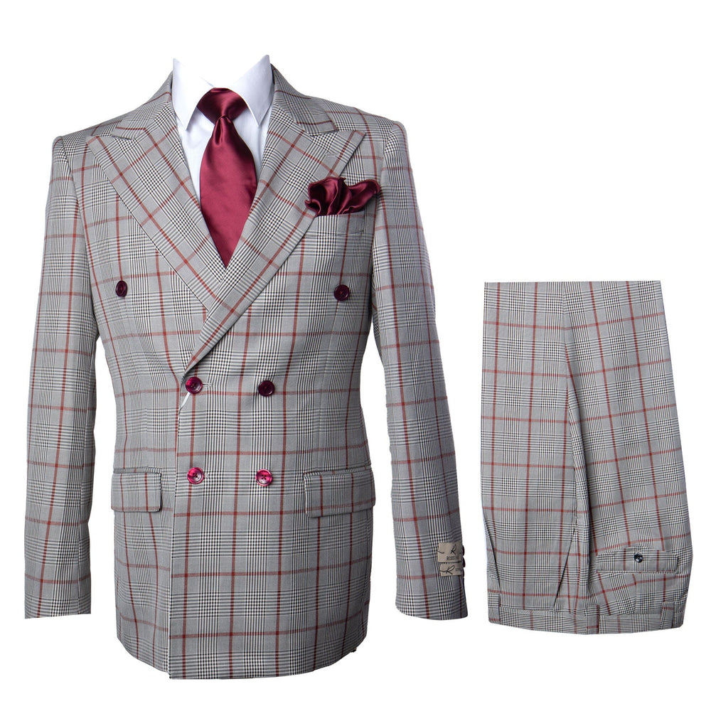 Rossi Man ARTHUR RM2321 Double-Breasted Suit – Classic Men’s Formalwear