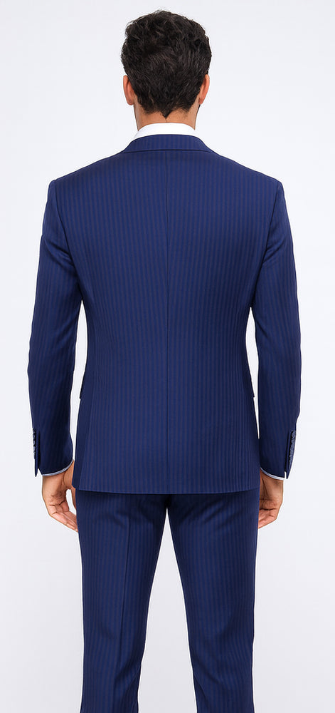 Rossi Man BOND RM1782 Slim Fit 3-Piece Suit – Modern Men’s Formalwear