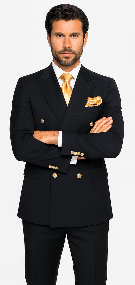 Rossi Man Double-Breasted 2-on-6 Suit – Men's Formalwear