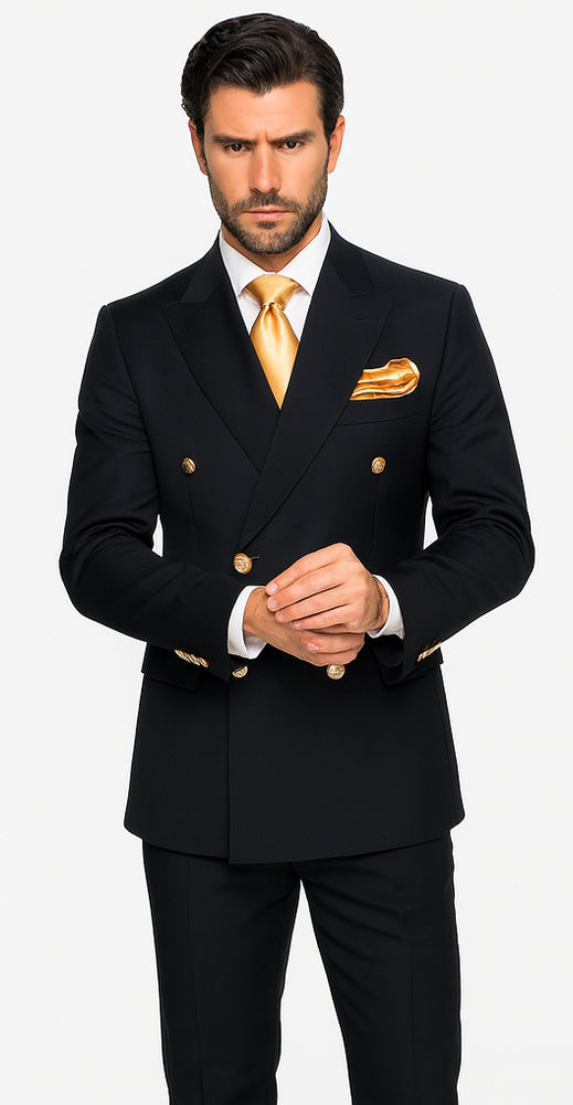 Rossi Man Double-Breasted 2-on-6 Suit – Men's Formalwear
