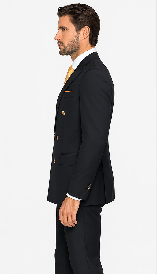 Rossi Man Double-Breasted 2-on-6 Suit – Men's Formalwear