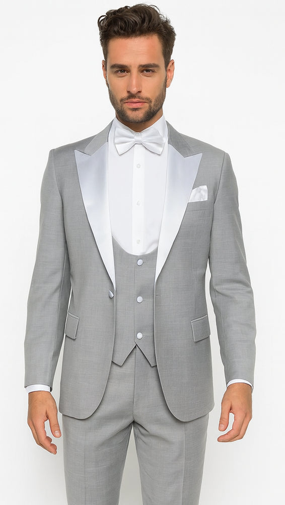 Rossi Man LEO RM1389 Classic Slim-Fit Suit for Men – Formalwear for Special Events