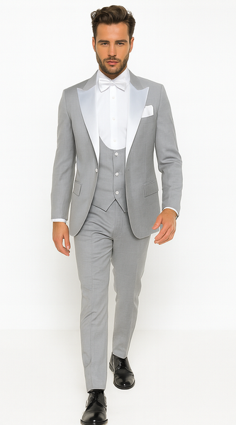 Rossi Man LEO RM1389 Classic Slim-Fit Suit for Men – Formalwear for Special Events