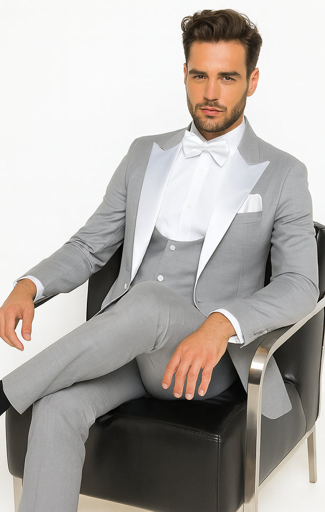 Rossi Man LEO RM1389 Classic Slim-Fit Suit for Men – Formalwear for Special Events