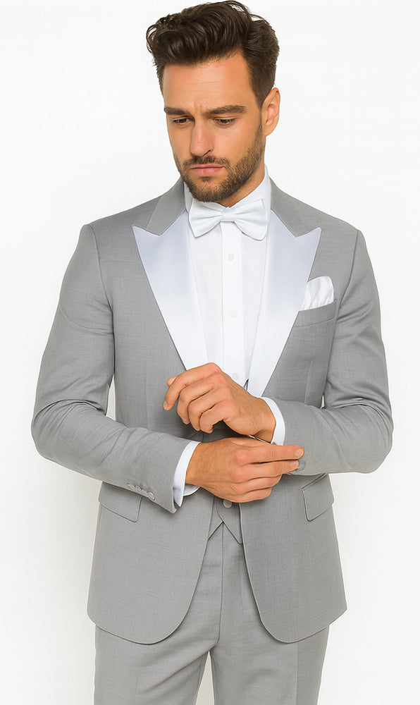 Rossi Man LEO RM1389 Classic Slim-Fit Suit for Men – Formalwear for Special Events