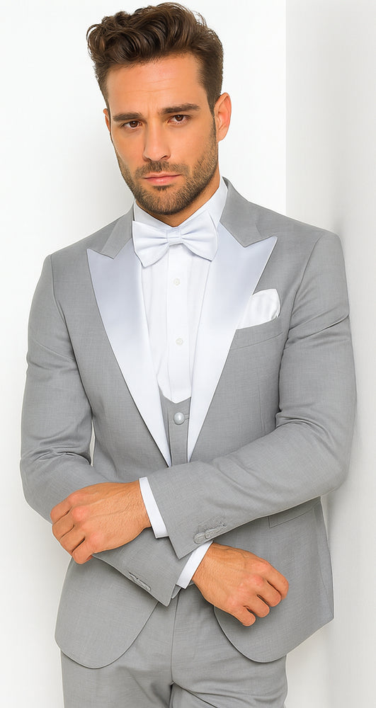 Rossi Man LEO RM1389 Classic Slim-Fit Suit for Men – Formalwear for Special Events