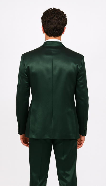 Rossi Man LEO RM1611 Men’s Slim Fit 3-Piece Suit – Modern Formalwear for Events