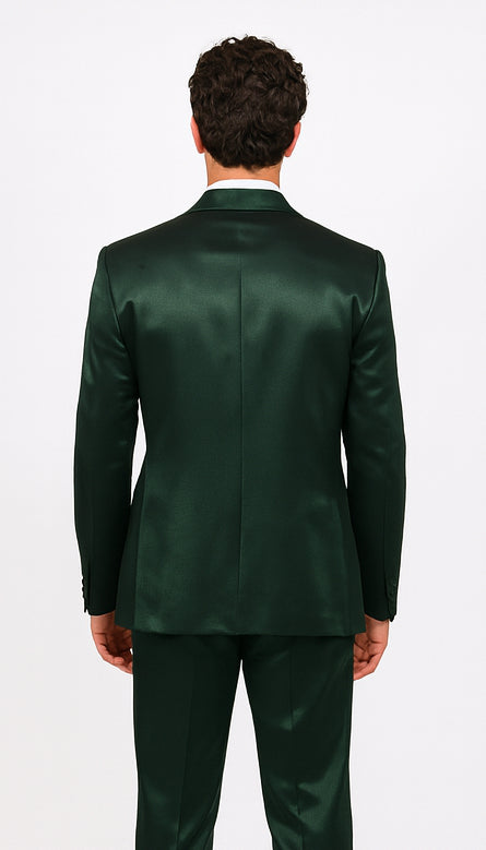 Rossi Man LEO RM1611 Men’s Slim Fit 3-Piece Suit – Modern Formalwear for Events