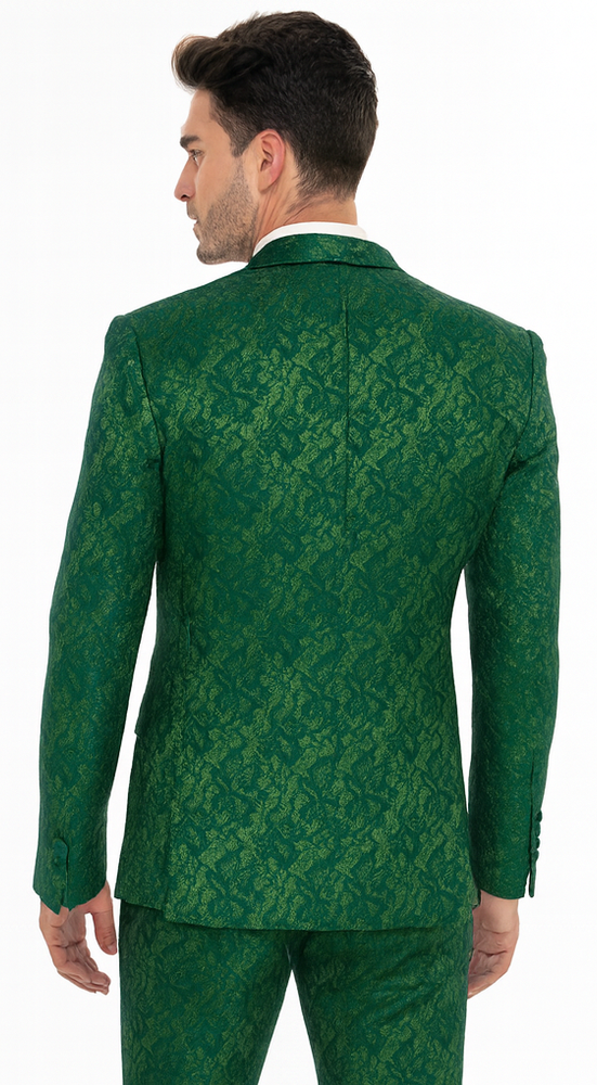 Rossi Man LEO RM1904 Modern Men’s Slim Fit Suit – Formalwear for Special Occasions