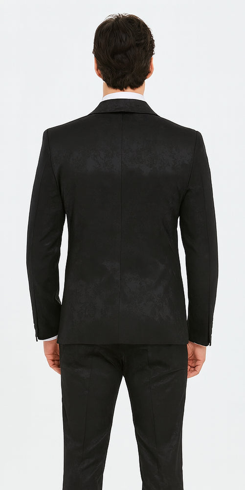 Rossi Man LEO RM1907 Men’s Slim Fit 2-Piece Suit – Modern Formalwear for Special Events