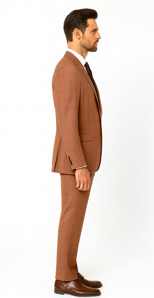 Rossi Man MAX RM1786 Slim Fit 3-Piece Suit – Men’s Formalwear