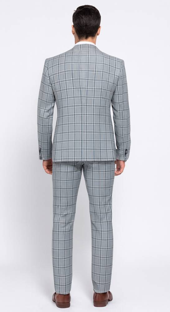 Rossi Man MAX RM1820 Slim Fit 3-Piece Suit – Men’s Formalwear