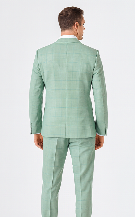 Rossi Man MAX RM1821 Slim Fit 3-Piece Suit – Men’s Formalwear