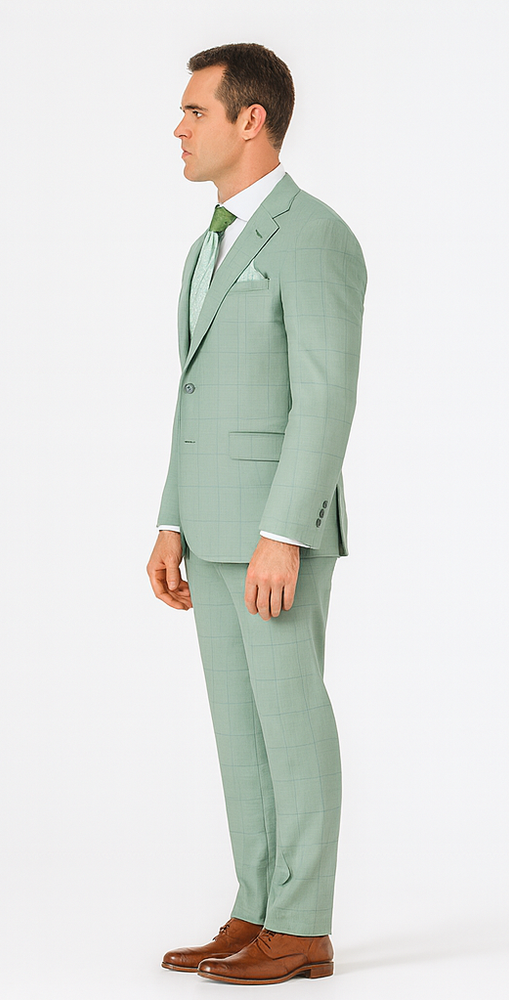 Rossi Man MAX RM1821 Slim Fit 3-Piece Suit – Men’s Formalwear