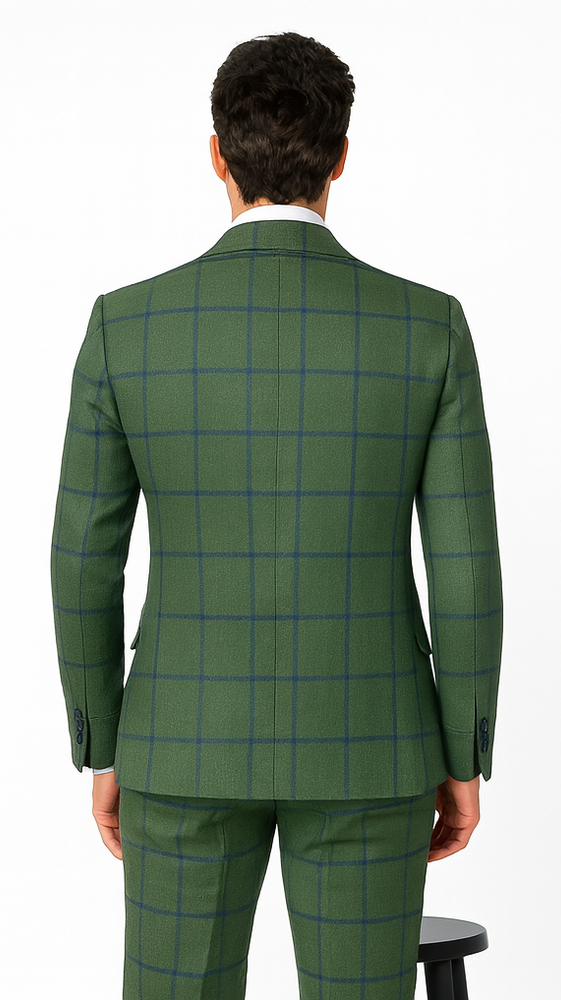 Rossi Man MAX RM1841 Slim Fit 3-Piece Suit – Men’s Formalwear