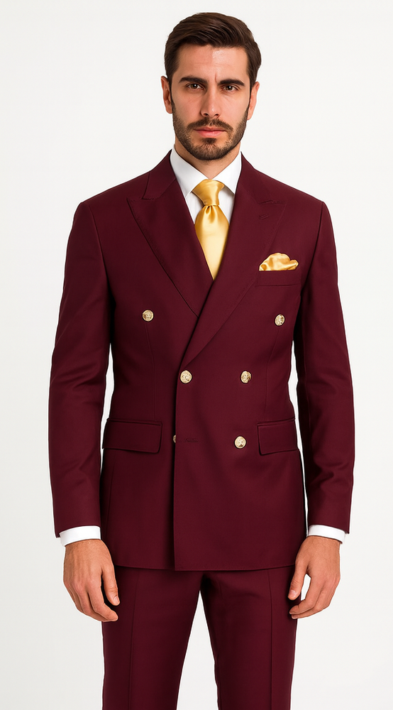 Rossi Man Milano RM1174 Modern Fit Business Suit – Men’s Formal Attire