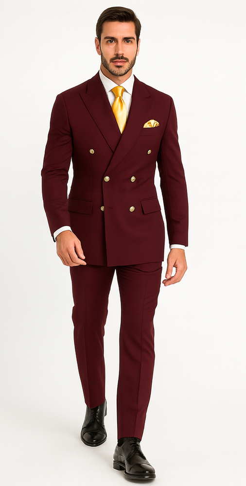 Rossi Man Milano RM1174 Modern Fit Business Suit – Men’s Formal Attire