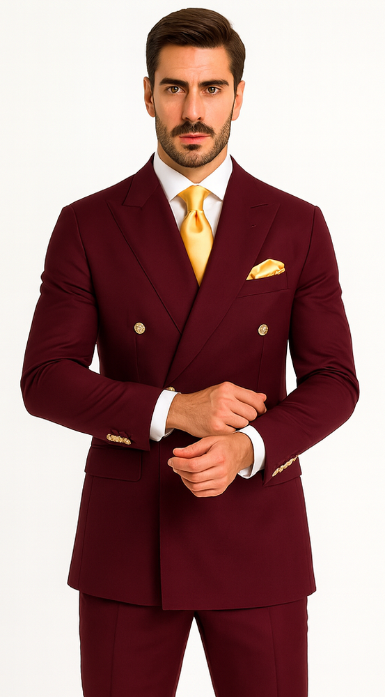 Rossi Man Milano RM1174 Modern Fit Business Suit – Men’s Formal Attire