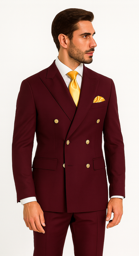 Rossi Man Milano RM1174 Modern Fit Business Suit – Men’s Formal Attire