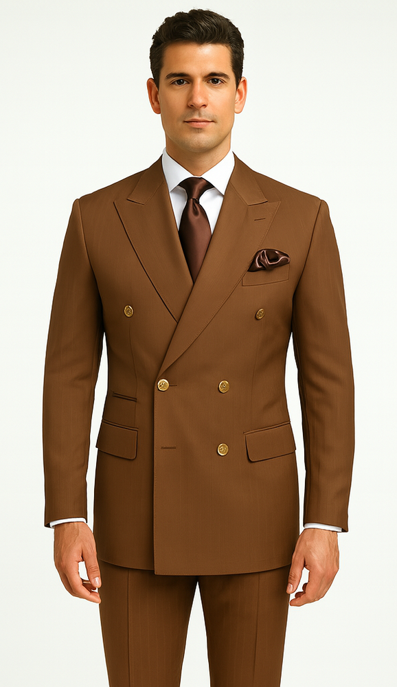 Rossi Man Milano RM1373 – Men’s Slim Fit 3-Piece Suit | Modern Formalwear for Gentlemen