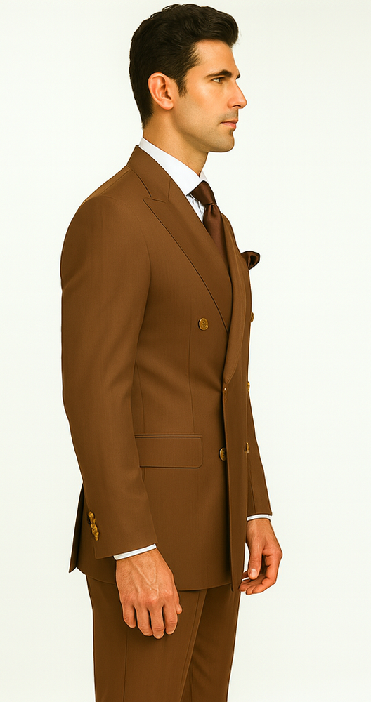 Rossi Man Milano RM1373 – Men’s Slim Fit 3-Piece Suit | Modern Formalwear for Gentlemen