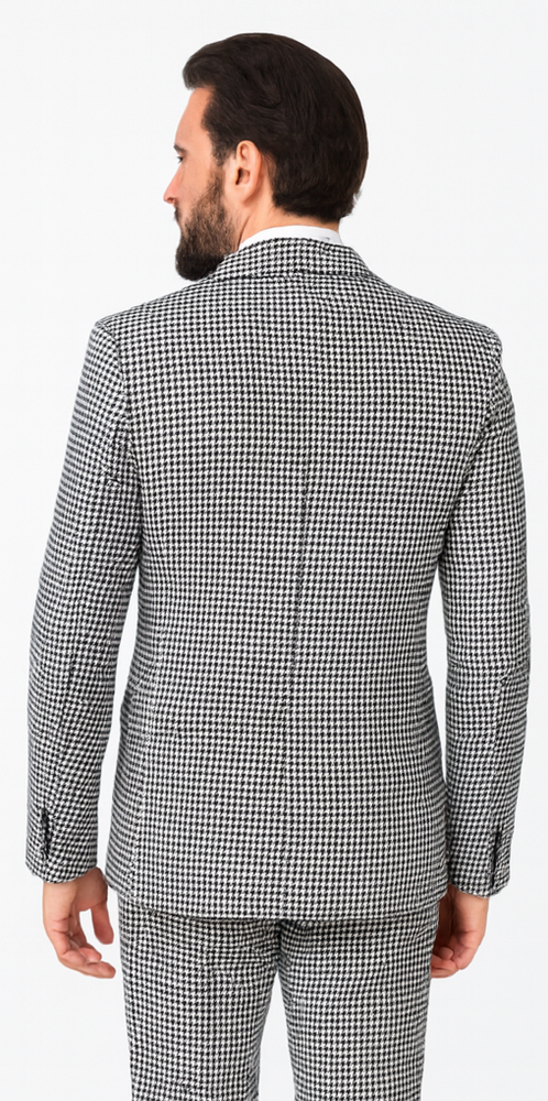 Rossi Man Milano RM1588 – Men’s Modern 3-Piece Slim Fit Suit - Stylish Formal Outfit for Events