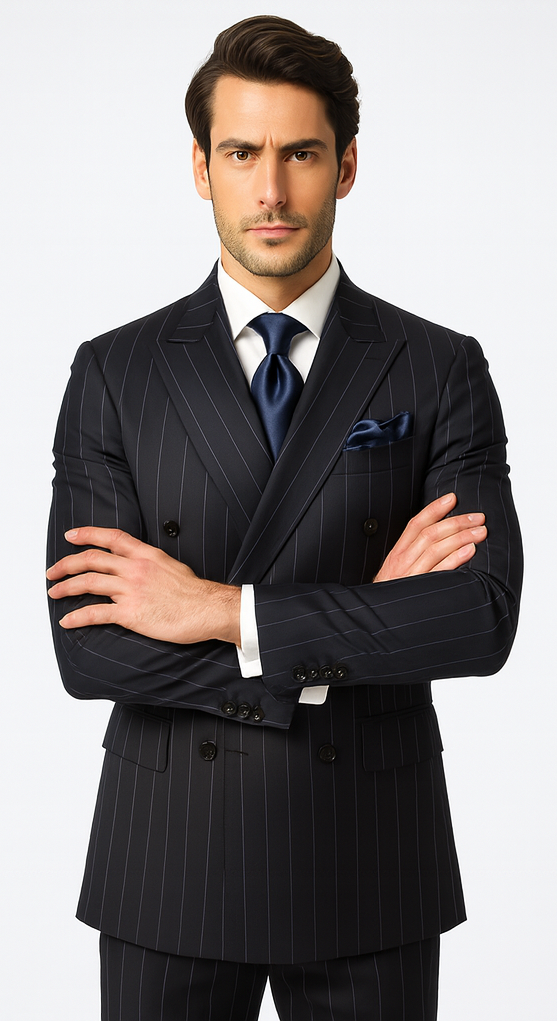 Rossi Man Milano RM1725 – Modern Fit Men’s Formal Suit - Elegant Attire for Every Occasion