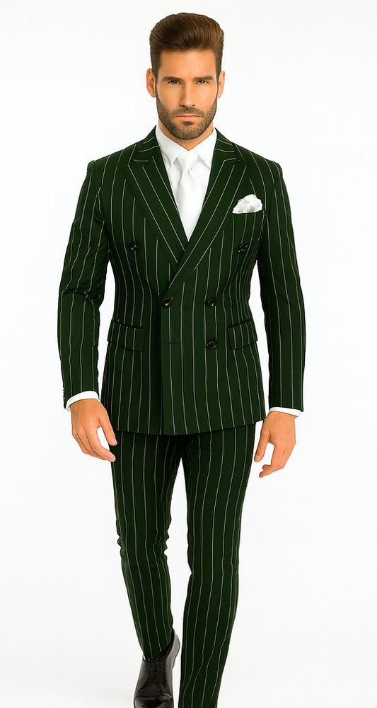 Rossi Man Milano RM1727 – Men’s 3-Piece Slim Fit Suit - Formalwear for Stylish Gentlemen