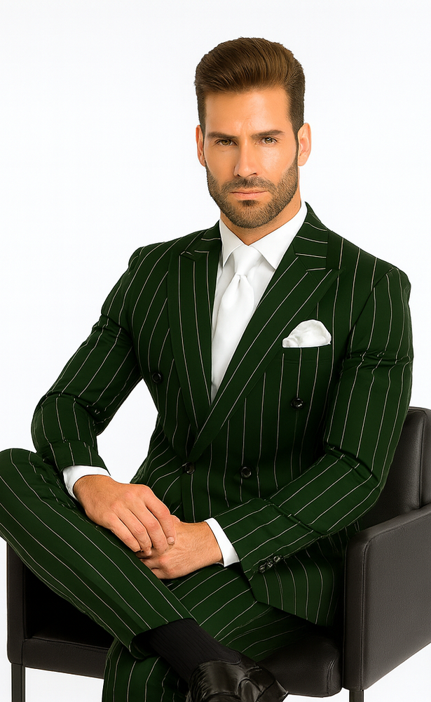 Rossi Man Milano RM1727 – Men’s 3-Piece Slim Fit Suit - Formalwear for Stylish Gentlemen