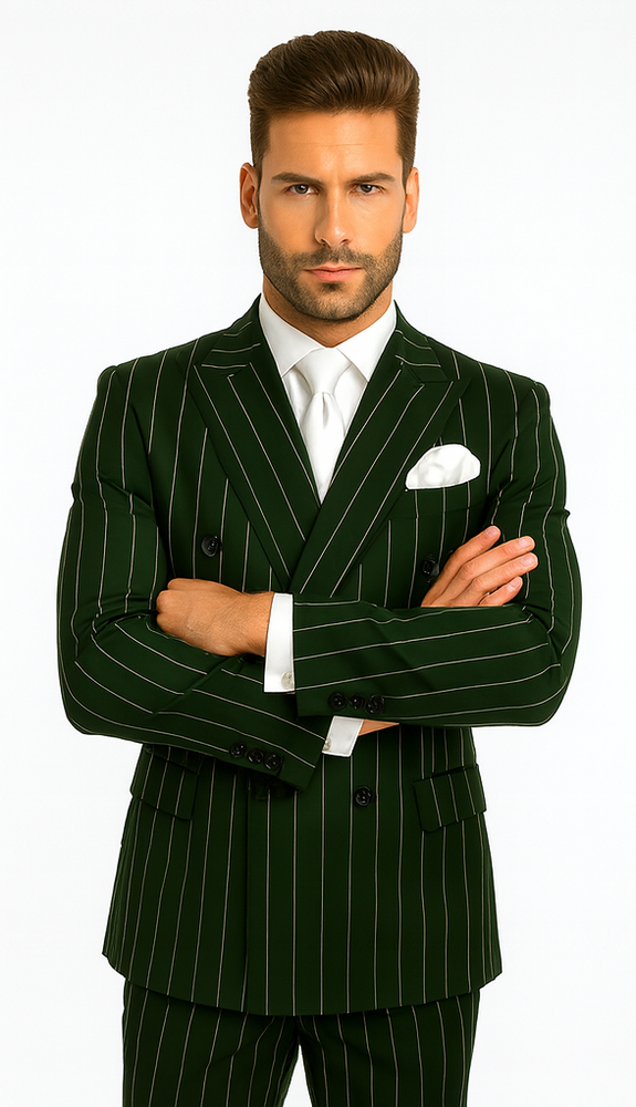 Rossi Man Milano RM1727 – Men’s 3-Piece Slim Fit Suit - Formalwear for Stylish Gentlemen