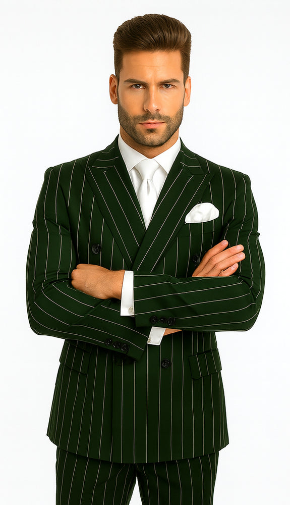Rossi Man Milano RM1727 – Men’s 3-Piece Slim Fit Suit - Formalwear for Stylish Gentlemen