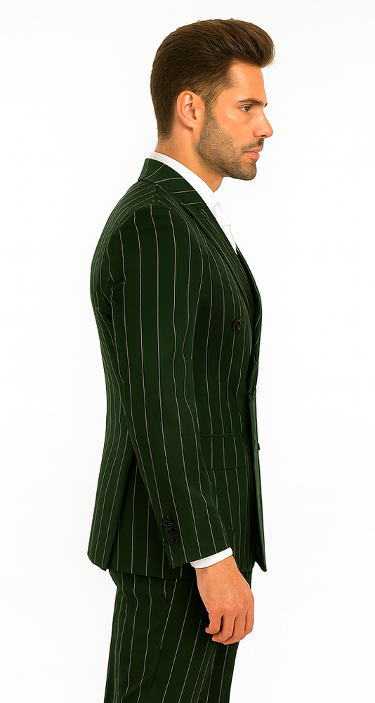 Rossi Man Milano RM1727 – Men’s 3-Piece Slim Fit Suit - Formalwear for Stylish Gentlemen