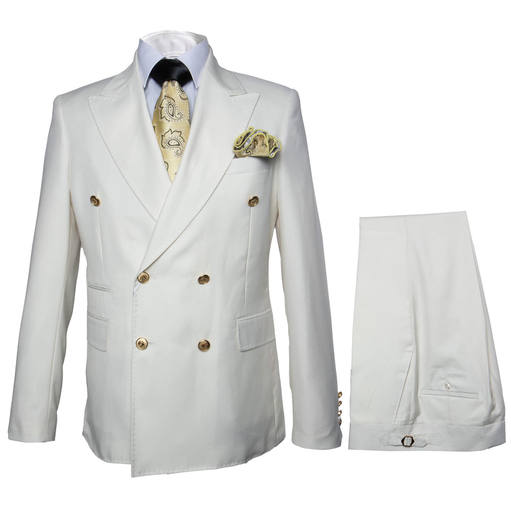Rossi Man Milano RM1770 – Men’s Modern Slim Fit 3-Piece Suit - Formalwear for Every Occasion